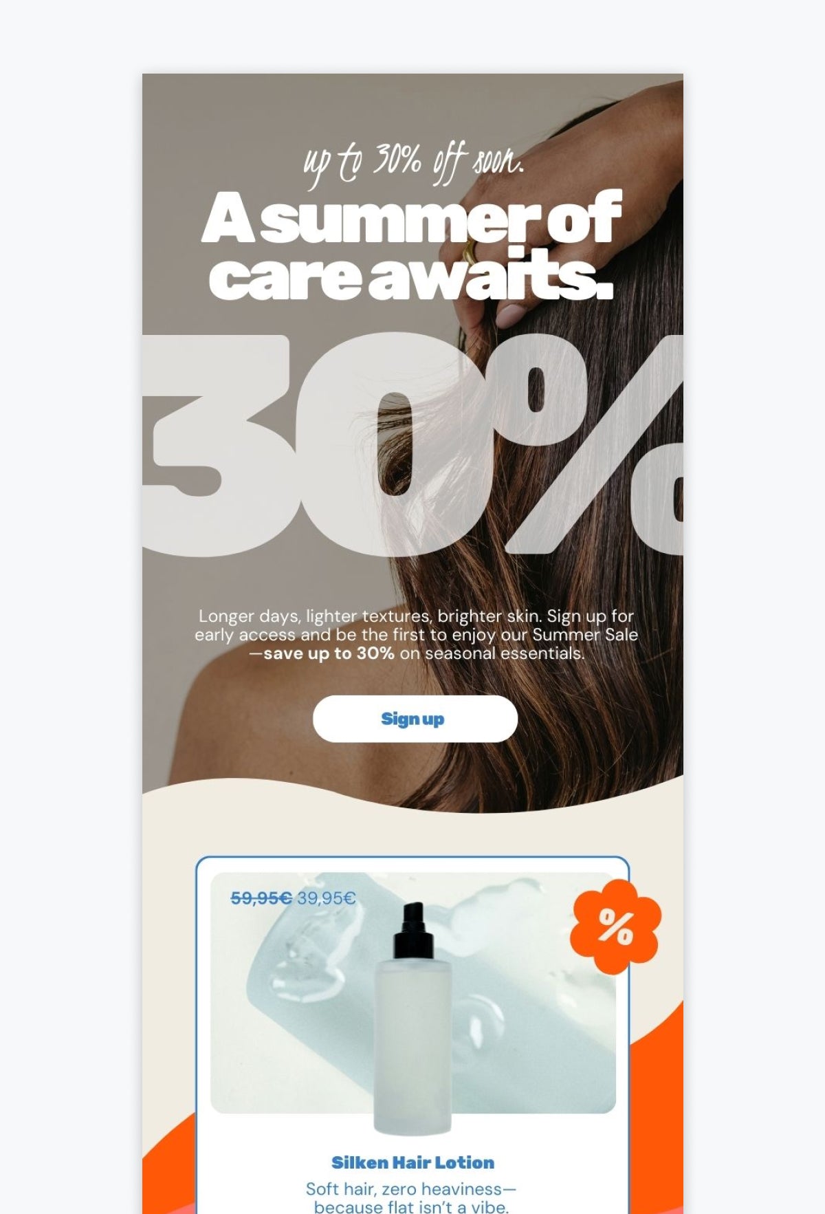 Summer Sale E-Mail Pack