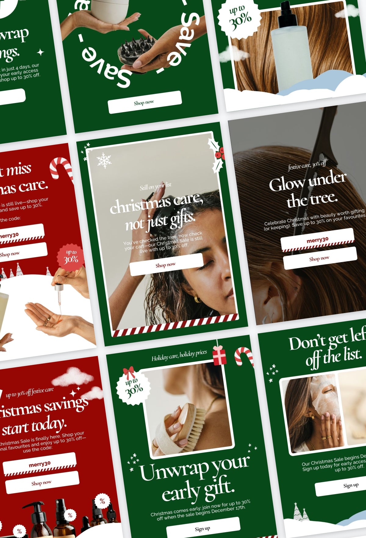 Christmas Sale E-Mail Pack