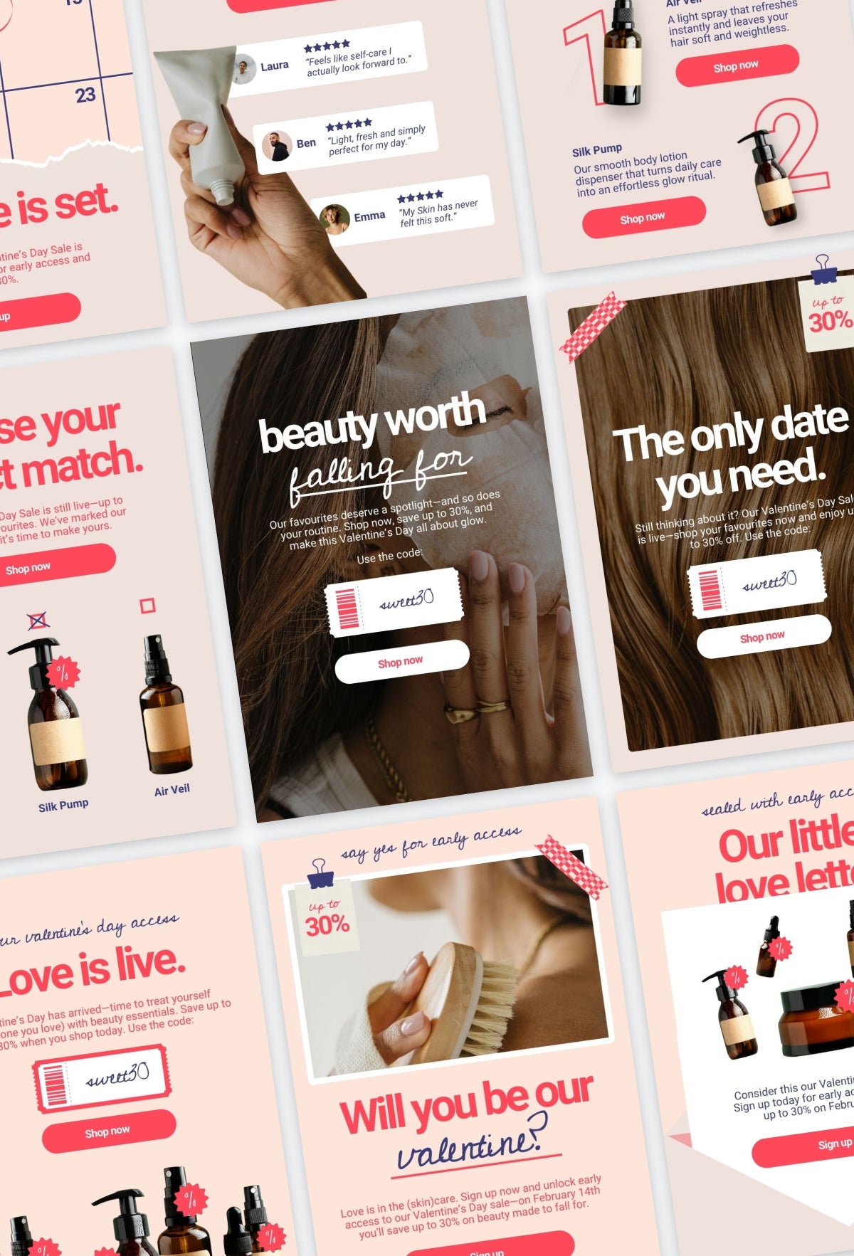 Valentines Sale E-Mail Pack