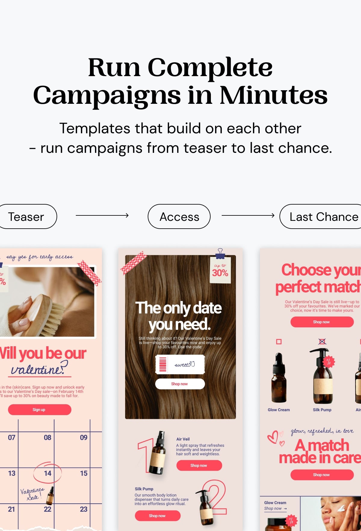Valentines Sale E-Mail Pack