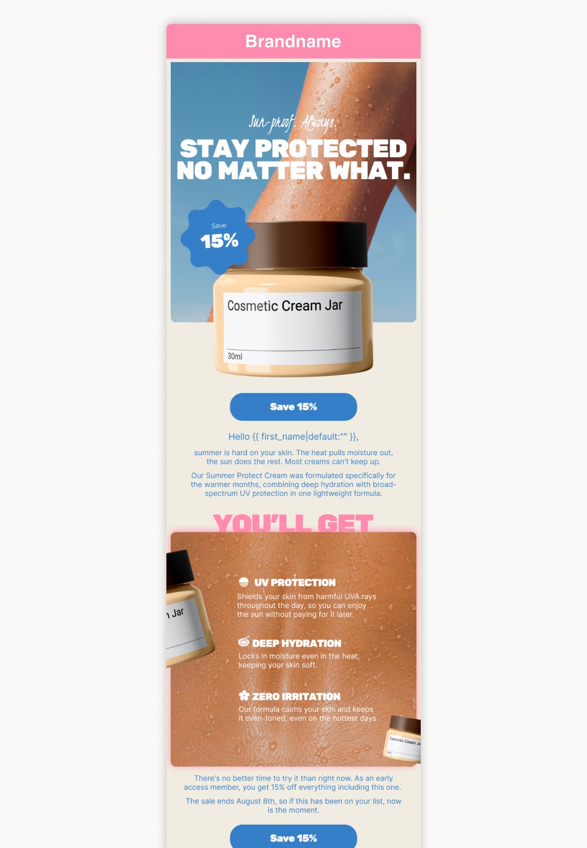 Summer Sale Reminder