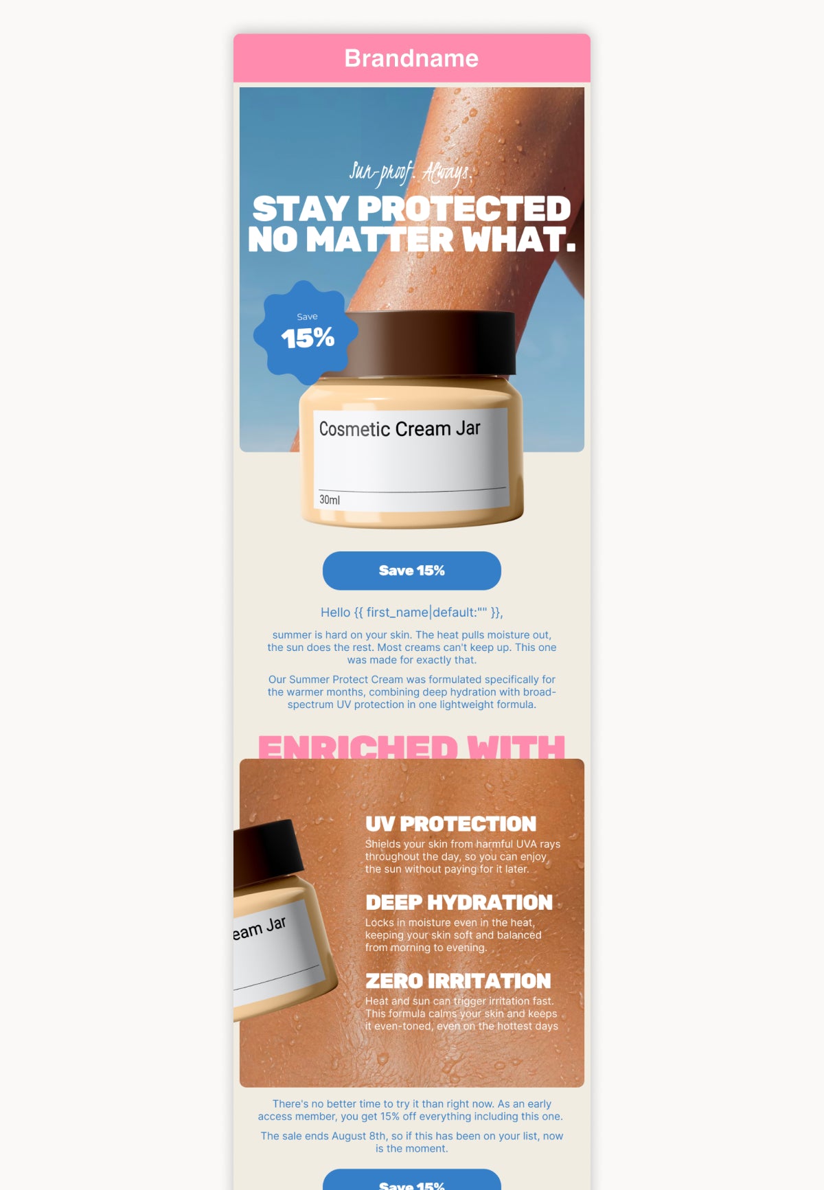 Summer Sale Reminder