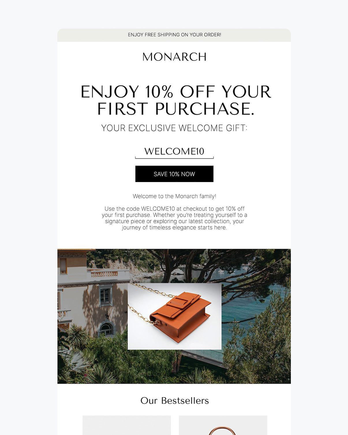 Welcome E-Mail Template
