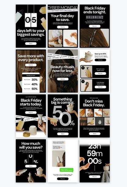 Black Friday E-Mail Pack