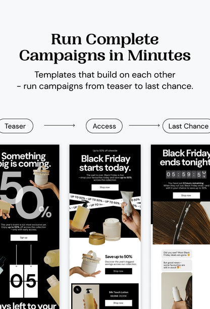 Black Friday E-Mail Pack