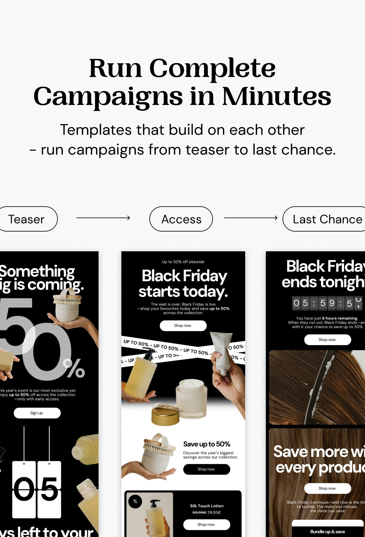 Black Friday E-Mail Pack