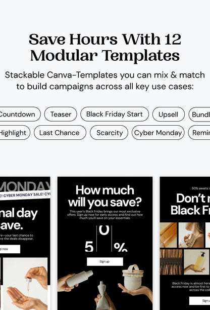 Black Friday E-Mail Pack
