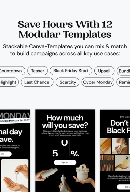 Black Friday E-Mail Pack