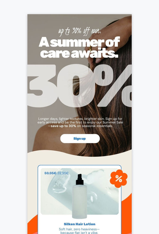 Summer Sale E-Mail Pack