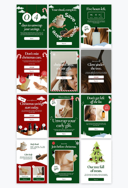 Christmas Sale E-Mail Pack