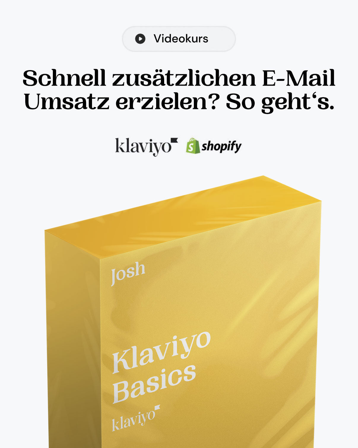 Klaviyo Basics Kurs