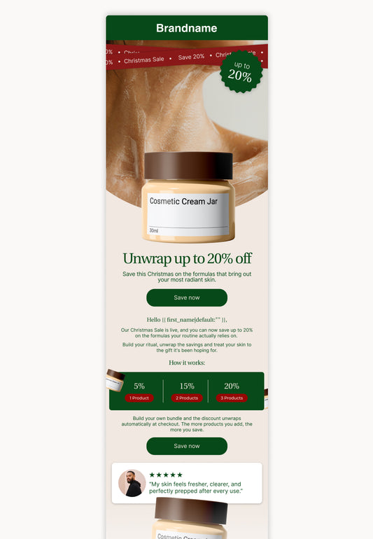 Christmas Sale Start