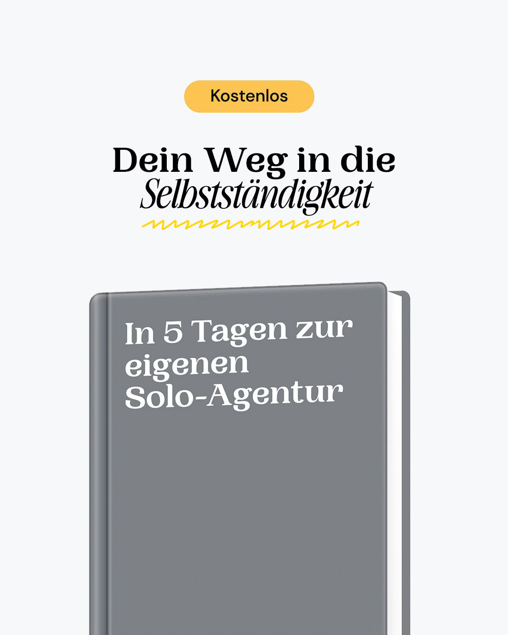 Gratis E-Mail-Reihe: In 5 Tagen zur eigenen Solo-Agentur