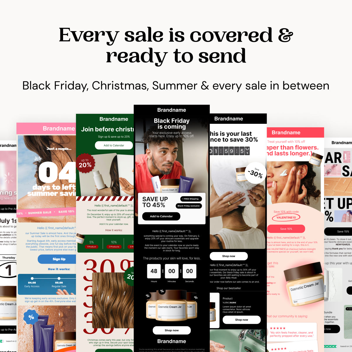 Master Bundle | 70+ email templates
