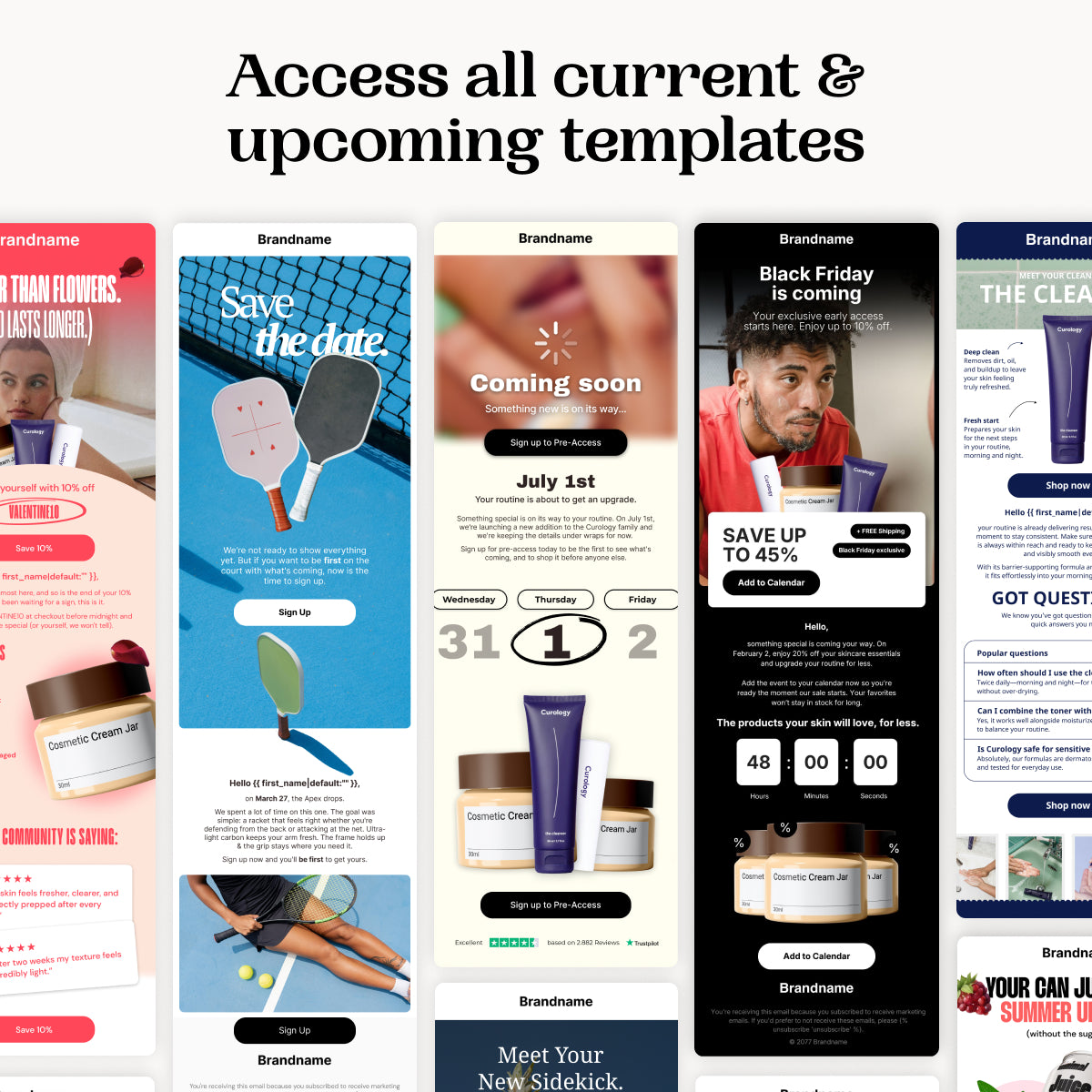 Master Bundle | 70+ email templates