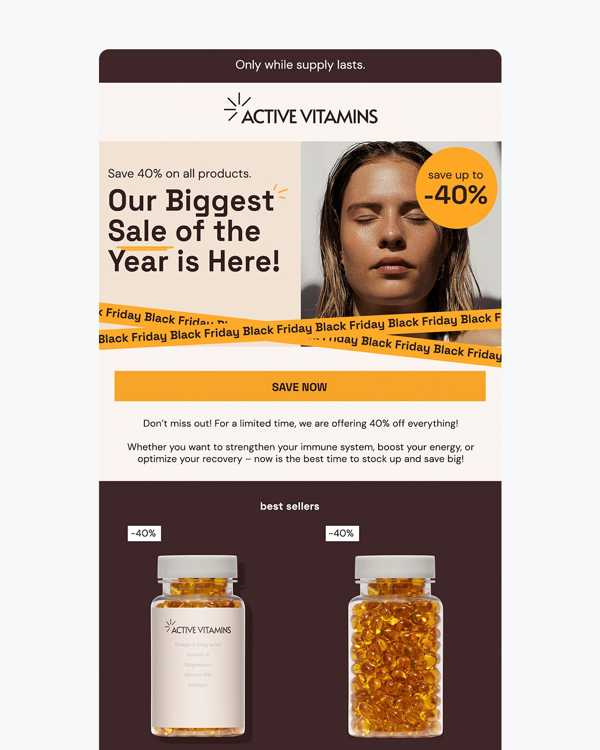 Sale E-Mail Template