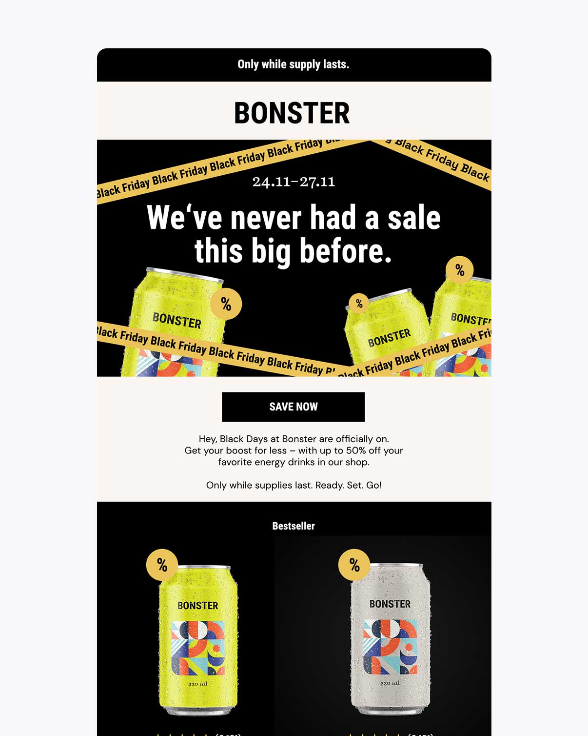Black Friday E-Mail Template