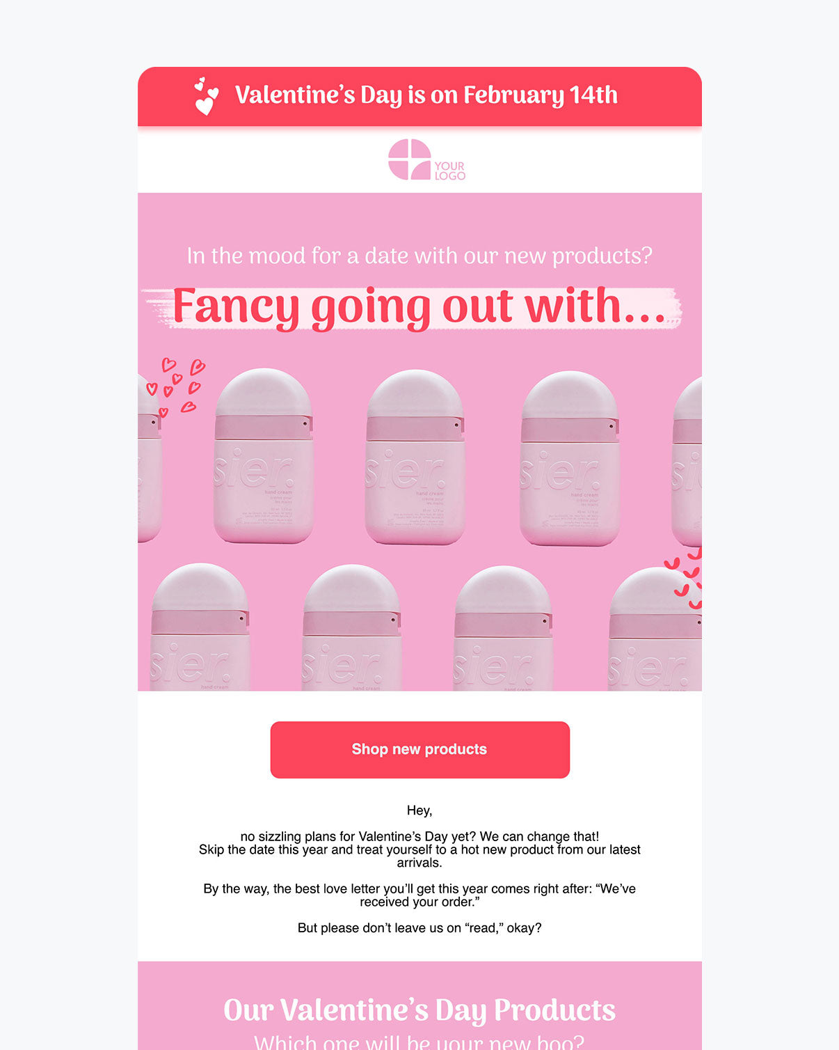 Valentines Day E-Mail Template