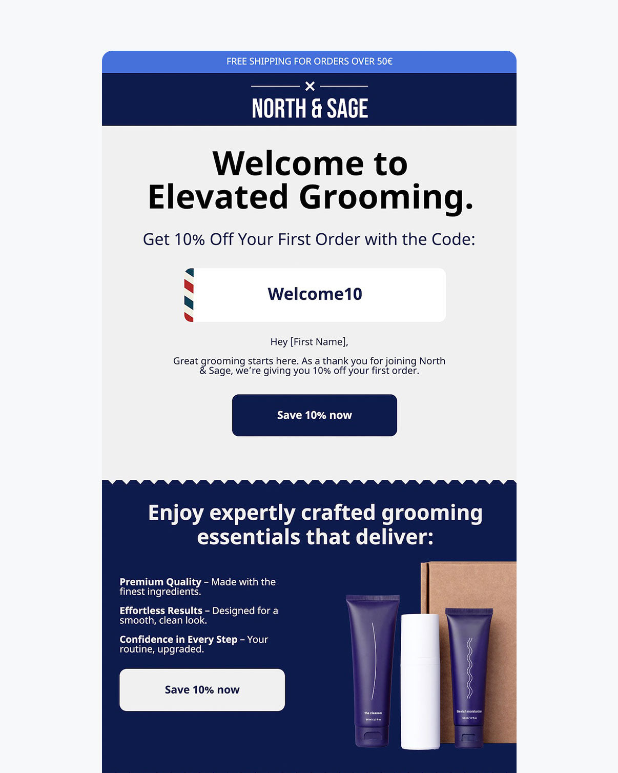 Welcome E-Mail Template